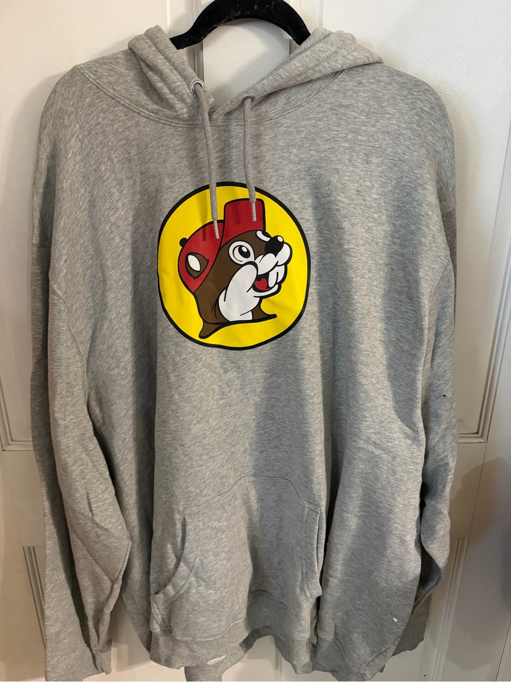 Buc-ee’s Gray Hooded Sweatshirt